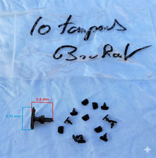 LOT 10 TAMPON DE BUTEE NOIR