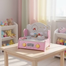 Cuisinière jouet bois - en,