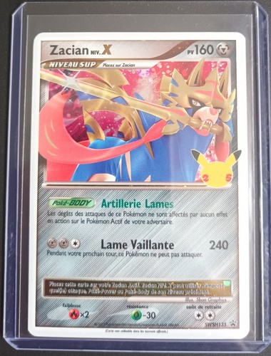 Carte pokémon zacian - carte, x