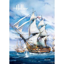 Maquette Bateau Hms Victory 1803 |heller|80897| 1:100 Maquette Char Promo