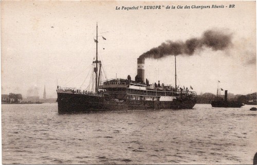 Carte postale bateau - postale, /