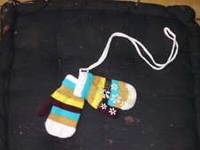 Gants moufles multi-couleurs