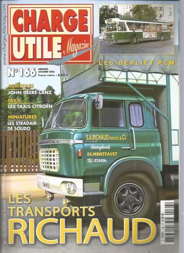 Charge utile 166 berliet - charge,