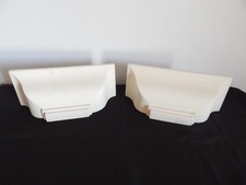 ANCIENNE Paire D'Appliques  Vasque  Art Déco Murale en STUC