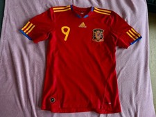 Maillot Camiseta Espagne España Coupe du Monde 2010 Domicile Fernando Torres S