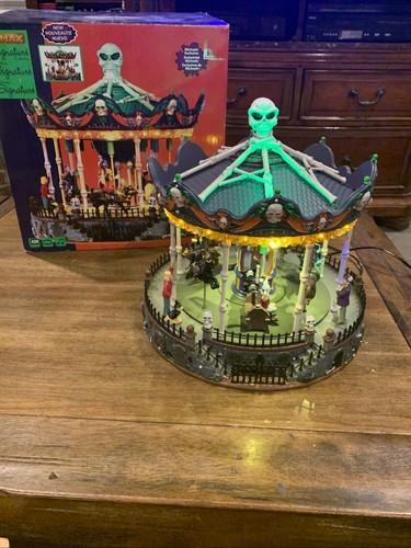 Lemax spooky town merry - lemax, scary