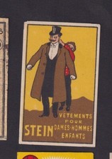 Ancienne  étiquette  Allumettes Suède BN138241 Stein Homme Vêtement