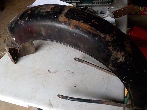 Garde boue arriere 125 - boue,