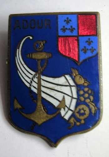 Adour pétrolier insigne - l'adour,
