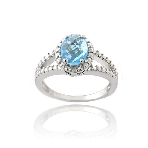 925 argent 5ct suisse topaze - 925, 1.5ct