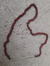 Ancien Collier Perles En Verre