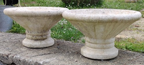 Paire jardinières anciennes - paire,