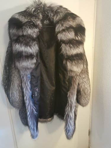 Manteau fourrure renard - fourrure,