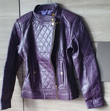 Blouson cuir femme XS