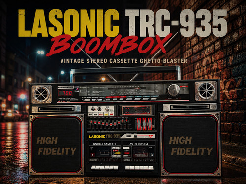Lasonic trc 935 boombox - lasonic,