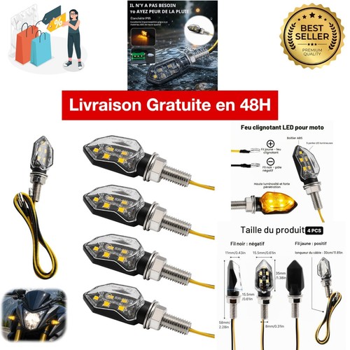 Clignotants led moto - led,
