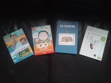 Lot de 4 livres pour jeunes