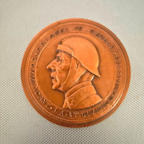 Médaille colonel gaulle - colonel,