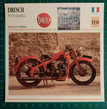 Photo Moto Dresch 500 Bicylindrique - Fiche Technique ( F 41 )