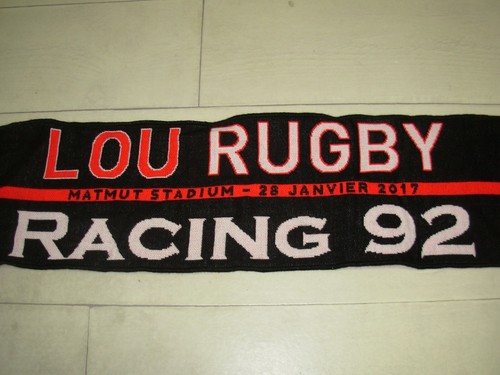 écharpe lou rugby - racing, 92