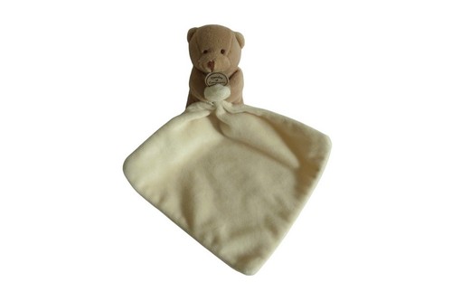 Peluche ours avec mouchoir
