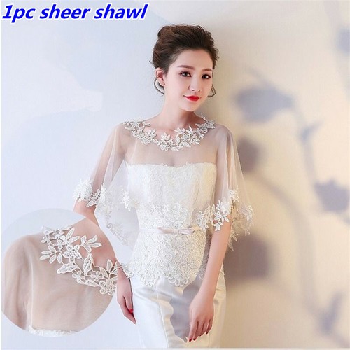 Femmes cape transparente shrug - transparente,