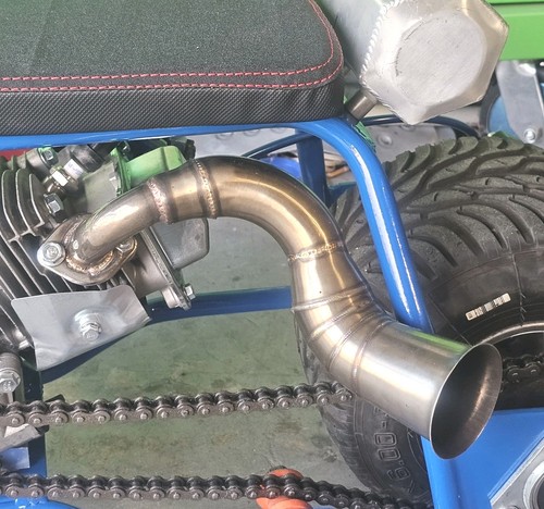 Mini bike custom exhaust - mini,