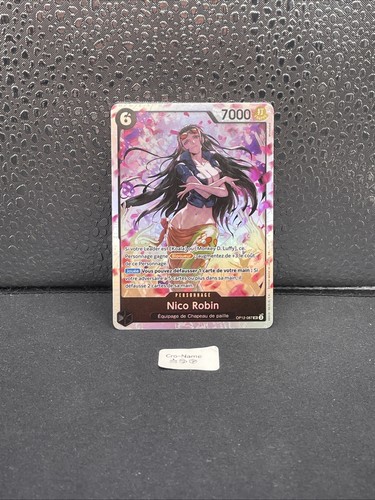 Carte one piece nico robin - carte,