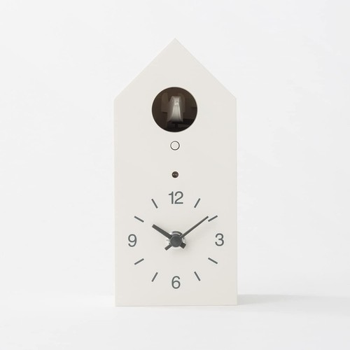 Muji cuckoo clock white - cuckoo,