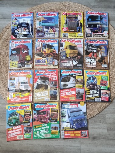 Magazines france routes datés - magazines,