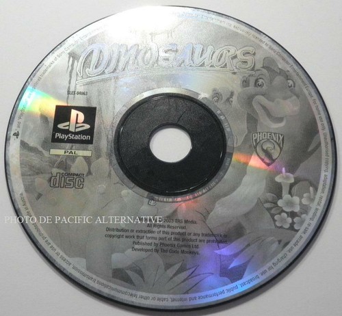 Jeu dinosaurs pour playstation - dinosaurs,