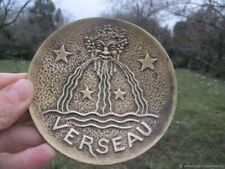 Cendrier bronze ancien verseau