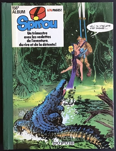 Spirou album reliure 156 de - spirou, n°156