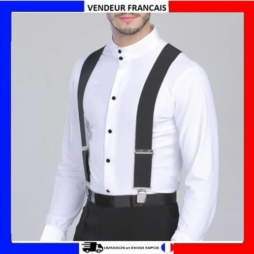 Bretelles pantalon homme 50mm - bretelles,