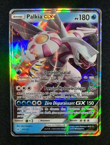 Carte pokémon palkia - pokémon, gx