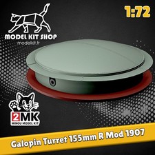 1:72 - Tourelle Galopin 155mm