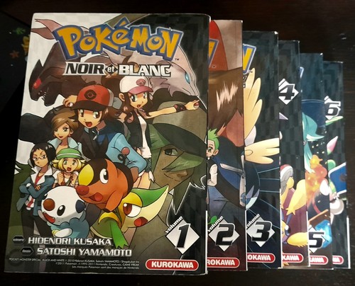 Manga pokémon noir blanc - pokémon,