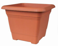 Bac à Plantes Jardin Plastique Pot de Fleurs Nora 28 X 28 CM Terre Cuite