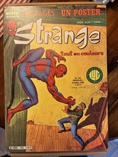 Bd Comic Strange Lug N 154Année 1982 Bon État Avec Poster Détaché