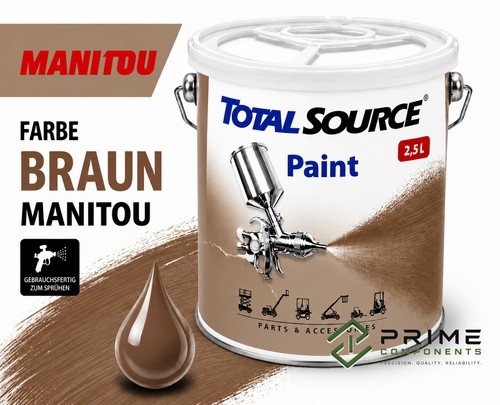 Peinture machine manitou braun - peinture,