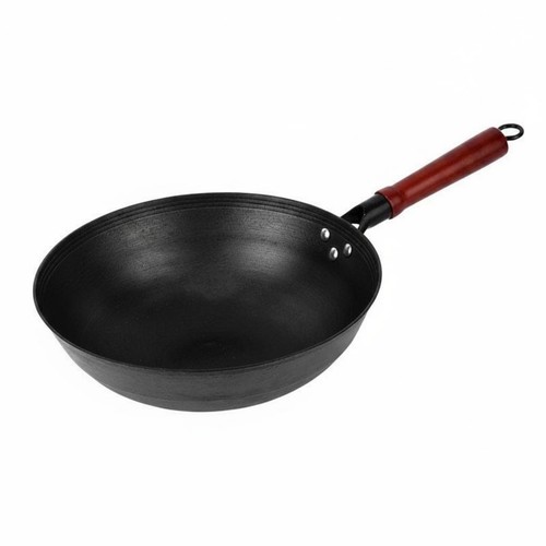 Wok fer non revêtu sans - en,