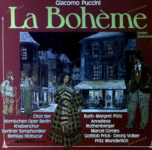 Giacomo puccini boheme - -, la