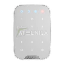 Clavier tactile sans fil Ajax KeyPad blanc pour activation alarme