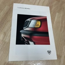 Lancia Dedra 1.8 1.6 TD prospectus catalogue automobile brochure collection