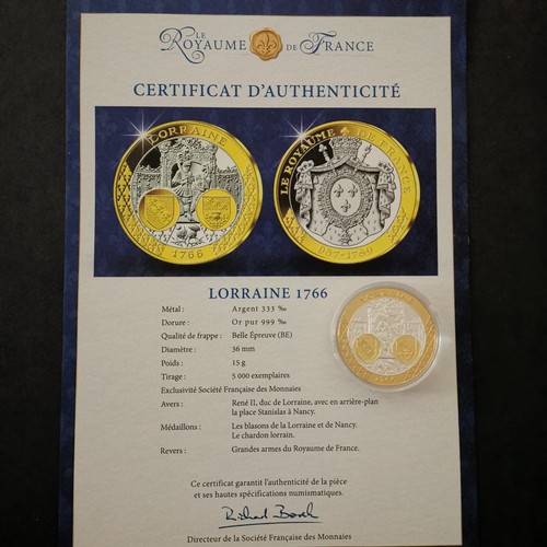 Medaille argent 333 doree - medaille,