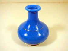 Flacon Parfum Opaline Bleue et