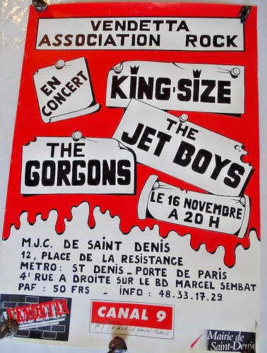 Affiche concert rock garage - concert,