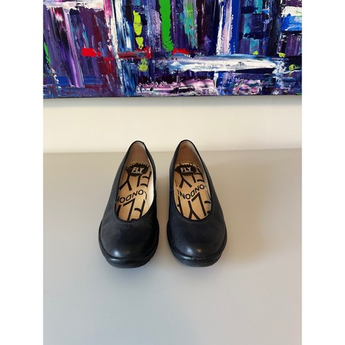 Fly london black leather - fly,