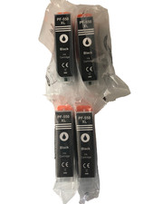 4 Cartouches Encre Noire Compatible Canon PGI-550Bk / 550PGBk Remplacement