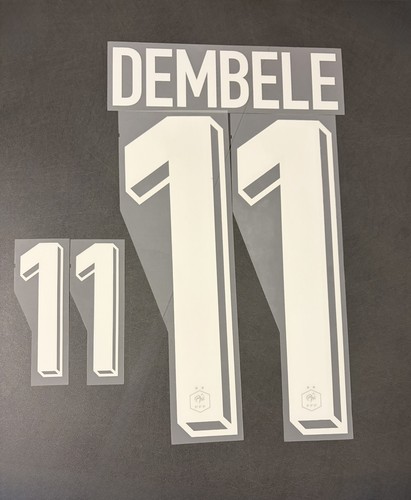 Flocage officiel dembélé - flocage,